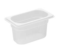 Nisbets Essentials Polypropylene Gastronorm Container GN 1/9 100mm 0.85Ltr