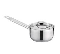 Nisbets Essentials Stainless Steel Saucepan in Silver for All Cooking Surfaces - Highly Durable and Easy Clean - 900ml
