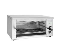 Nisbets Essentials Upright Display Cooler with Light Box 354Ltr, Black