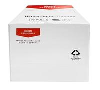 Nisbets Essentials White Facial Tissues Cube, 100 sheets, Box 36