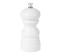 nisbets limited DN652 Pepper Grinder, Hevea, White