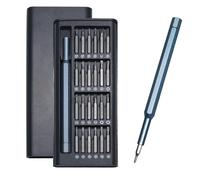 NISCHA 25-in-1 Small Precision Screwdriver Set, Professional Magnetic Mini Repair Tool Kit for Phone, Computer, Watch, Laptop, Macbook, Game Console, Eyeglass