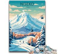 Niseko Japan 1000 Piece Jigsaw Puzzles for Teenagers Gifts, Educational Stress Relief Toy for Is Ideal As A Gift for The Whole Family 1000pcs(50x75cm)