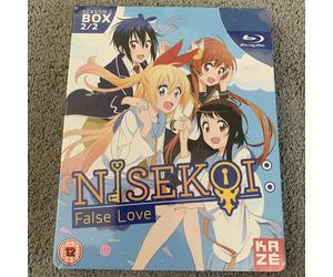 NISEKOI: FALSE LOVE SEASON 2 PART 2 (EPISODES 7-1 - Region B Blu Ray New Sealed