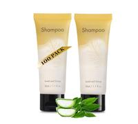 NISGUR Travel Size Shampoo Bulk 100 PCS Per Case 1 Oz Each Individually Wrapped Hotel Shampoo Bulk Hotel Toiletries And Amenities