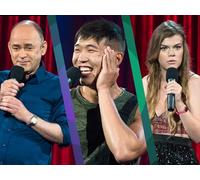 Nish Kumar, Ivan Decker, Todd Barry, Sean Patton, Lauren Pattison, and Joel Kim Booster