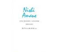 Nishi Amane and Modern Japanese Thought (Princeton Legacy Library)