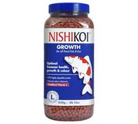 Nishikoi Growth Complete Food for Koi and Pond Fish - Large Pellets - 1250g