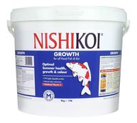 Nishikoi Growth Complete Food for Koi and Pond Fish - Medium Pellets - 5kg