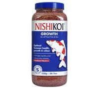 Nishikoi Growth Complete Food for Koi and Pond Fish - Small Pellets - 1250g