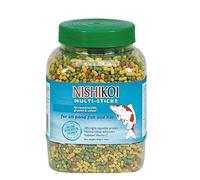 Nishikoi. Multi-Sticks Floating Koi Fish Food Pond Feed MultiSticks (415g Jar)