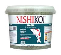 Nishikoi Staple Complete Food for Koi and Pond Fish - Medium Pellets - 2.5kg
