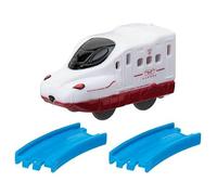 [Nishikyushu Shinkansen Kamome (rear tail) + Curved Rail x 2] Capsule Plarail Chapter