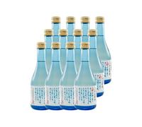 Nishinoseki Cube Seishu Honjozo - Sake 300ml 17% (Pack of 12) | Premium Japanese Honjozo Seishu | Smooth, Clean & Well-Balanced Flavor