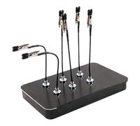 Nishiyuenyi 15-piece Model Painting Stand with Clamp Base, Holder Clip, Metal Modeling Tool for Hobby Models, Paint Stands for Hobbyists And Home Improvement Enth, 15 pieces Clip