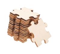 Nishiyuenyi 200 Pieces Blank DIY Drawing Puzzles Art Handicraft Crafts Paintable Unfinished for Group Activities Events, 4cmx4cm