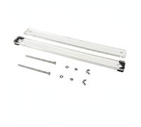 Nishiyuenyi Acrylic Book Clamp Hand Sewing Book Binding Press Bookbinding Page Holder with Clear Material and Build Transparent Acrylic Suitable for, 38x3.8cm