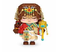 Nishiyuenyi Advanced Building Blocks for Adults, Micro Blocks for Creative Modeling, Indoor Tibetan Girl