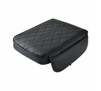 Nishiyuenyi Automobile Armrest Pillow Car Armrest Cushion Center Console Pad Armrest Cover Memory Foam Support With Diamond Pattern Adds Interior Elegance suitable for sedans suvs, Black