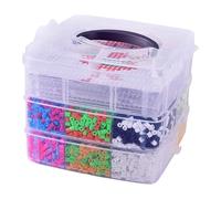 Nishiyuenyi Beads Kit with Case Ironing Paper Gift Easter Crafts Supplies