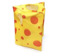 Nishiyuenyi Children Costume Cheese Tunic Outfit Pullover Apparel Sleeveless Dress Up Polyester Playful Cheese Holes Look For Laughter suitable for Halloween, Cheese, M