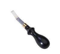 Nishiyuenyi Detail Rougher Craft Surface Tool,Hand,Leathercraft,Wood Handle,Working Steel Portable Leather Roughing Tool for Beginners, 10mm