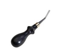 Nishiyuenyi Detail Rougher Craft Surface Tool,Hand,Leathercraft,Wood Handle,Working Steel Portable Leather Roughing Tool for Beginners, 4mm