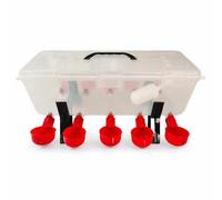 Nishiyuenyi Drinker System Automatic Chicken Waterer Cups and Trough, automatic water supply - automatic drinker