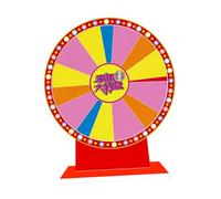 Nishiyuenyi Erasable Roulette Wheel with Pen, Tabletop Prize Wheel for Promotions, Style A