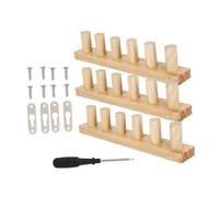 Nishiyuenyi Hand Knitting Loom Kit, Easy to Assemble, Portable Loom for Bulky Knitting, DIY Frame for Beginners