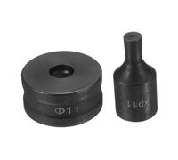 Nishiyuenyi Hole Punch Die Set Knockout Punch Tool Round Die Replacement 40Cr Steel Hole Forming Easy Install Works with Multiple Machines Suitable Fo, 1.1cm