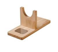 Nishiyuenyi Hot Glue Tool Holder, Melted Glue Dispenser Base, Portable Wooden Organizer for Home Desk, Multi, S