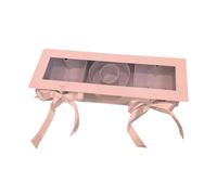 Nishiyuenyi Mom in The Form of Empty Floral Packaging Flowers Flower Box for Birthday Gift, Pink