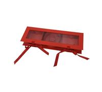 Nishiyuenyi Mom in The Form of Empty Floral Packaging Flowers Flower Box for Birthday Gift, Red