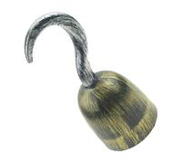 Nishiyuenyi Pirate Hook Toy for Kids' Costume Play at Halloween Festivities, Bronze