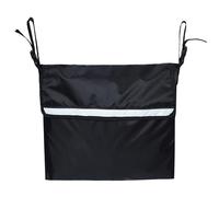Nishiyuenyi Rear Storage Bag for Mobility Chair, Black | Oxford Cloth , Rear Storage, Commuting Essentials, For Home Health Aides