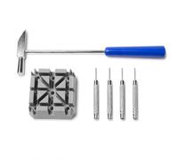 Nishiyuenyi Removal Kit & Watch Repair Kit - 6-Piece Watch Tool Kit for Band Adjustment and Sizing, B-style