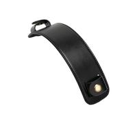 Nishiyuenyi Shoulder PU Leather Shoulder Detachable Handle Shoulder Guard Universal Strap Cushion Soft Breathable Lining Suitable for, Black