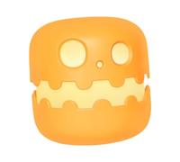 Nishiyuenyi Spooky Pumpkin Night Lamp, Halloween Pumpkin Lantern, Pumpkin Jack O Lantern, Halloween Lights Orange Pumpkin, Decorative Pumpkin for Halloween Home Decor Gifts, Style B