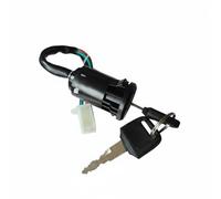 Nishiyuenyi Vehicle Ignition Switch Starter Switch Key Switch Assembly With Two Keys 4 Wire Suitable for bike owners garage projects replacement jobs tune ups