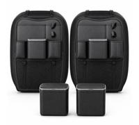 Nishiyuenyi Vehicle Interior Organizer with Trash Can - backseat | back seat organizer, Black