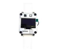 Nishiyuenyi Watch with OLED Display, Detachable Antenna, Protection Circuit, Speaker for Network Development, Secure Application, White