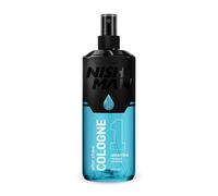 NISHMAN Aftershave Cologne 01 - Antarctica 400ml - Refreshing After Shaving Spray Lotion for Men - Scent of Citrus, Grapefruit, Tangerine, Sea Water - Mens After Shave Cologne