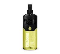 NISHMAN Aftershave Cologne 04 - Lemon 400ml - Refreshing After Shaving Spray Lotion for Men - Scent of Traditional Lemon, Eucalyptus, Rose, Musk - Mens After Shave Cologne