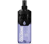 NISHMAN Aftershave Cologne 11 - Leader 400ml - Refreshing After Shaving Spray Lotion for Men - Scent of Lavender, Bergamot, Lemon, Indian Basil, Amber - Mens After Shave Cologne