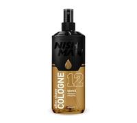 NISHMAN Aftershave Cologne 12 - SpaceX 400ml - Refreshing After Shaving Spray Lotion for Men - Scent of Leather, Labdanum, Musk & Smoke - Mens After Shave Cologne