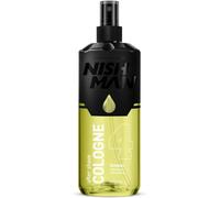 NISHMAN Aftershave Men, Mens Cologne No.4 Lemon, 400 ml - Relaxing Refreshing Aftershaving Spray Lotion Lemon Cologne for Men | Mens Aftershave | Limon Kolonya