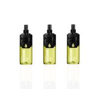 NISHMAN Aftershave Men's Cologne No.4 Lemon, 400 ml (3 Pack) - Relaxing Refreshing Spray Lotion | Limon Kolonya