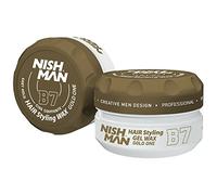 NISHMAN Aqua Gel Wax for Men B7 - Gold One 150g - Gold One Scent