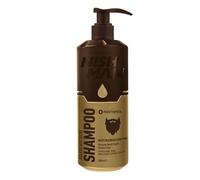 NISHMAN Beard & Moustache Care Shampoo 200ml - Hydrates and Softens for a Healthy Beard, Shiny Mustache, and Optimal Maintenance with Naturally Formulated Ingredients